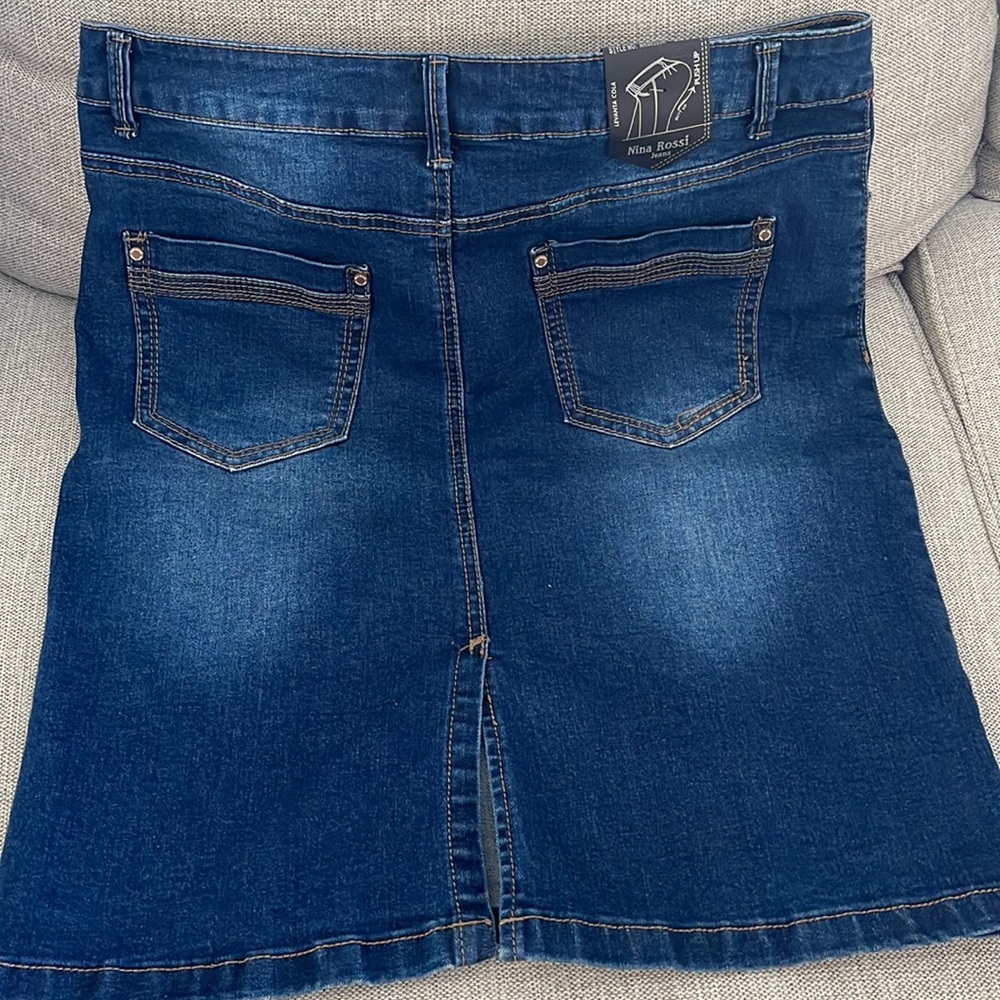 NWT Denim skirt